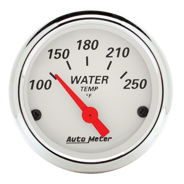 2-1/16" WATER TEMPERATURE, 100-250 F, ARCTIC WHITE